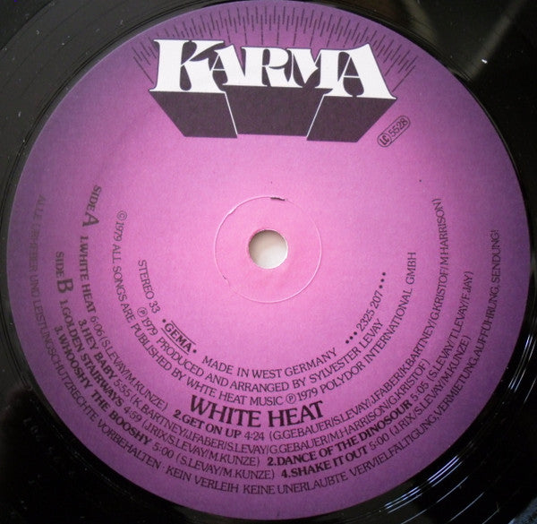 White Heat : White Heat (LP, Album)
