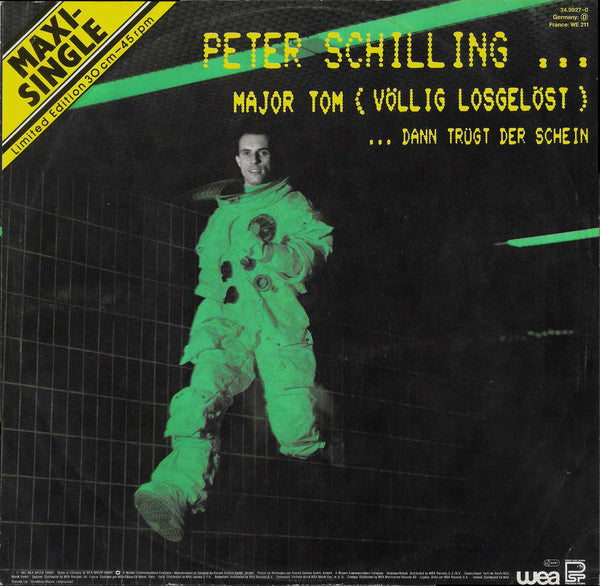 Peter Schilling : Major Tom (Völlig Losgelöst) (12", Maxi, Ltd)