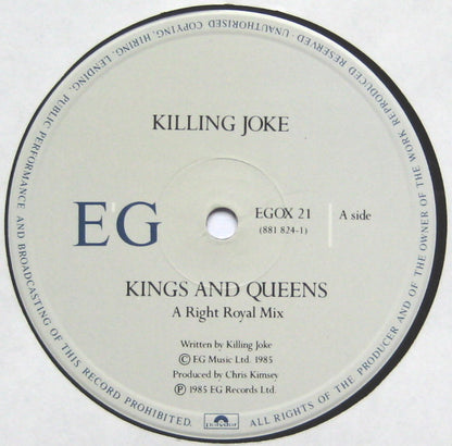 Killing Joke : Kings And Queens (12", Single)