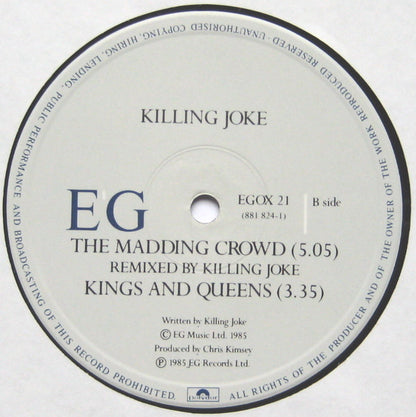 Killing Joke : Kings And Queens (12", Single)