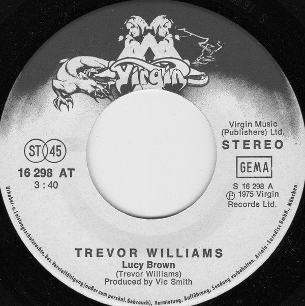 Trevor Williams : Lucy Brown (7", Single)