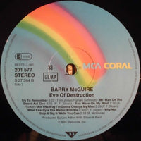 Barry McGuire : Eve Of Destruction (LP, Album, RE)
