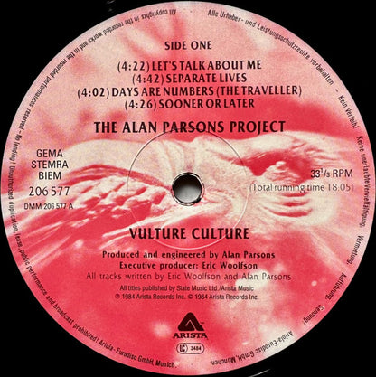 The Alan Parsons Project : Vulture Culture (LP, Album)
