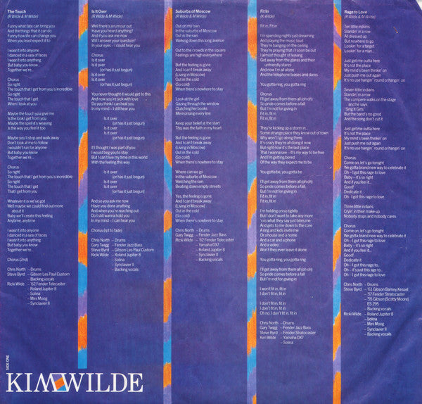 Kim Wilde : Teases & Dares (LP, Album, Rec)