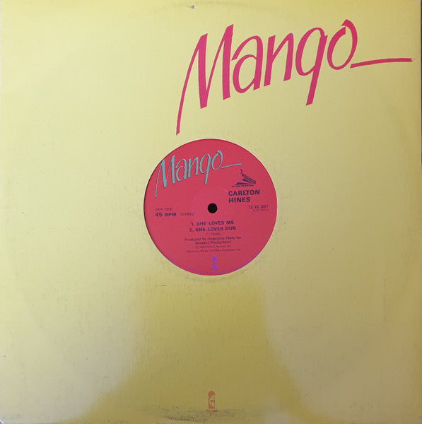 Carlton "Tetrack" Hines / Jah Bull : She Loves Me / Conference Table (12")