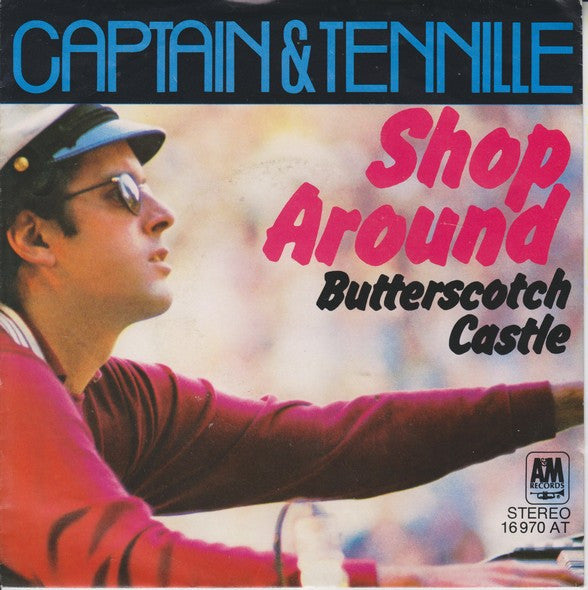 Captain And Tennille : Shop Around  (7", Single)
