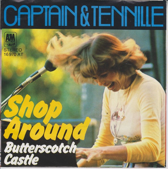 Captain And Tennille : Shop Around  (7", Single)