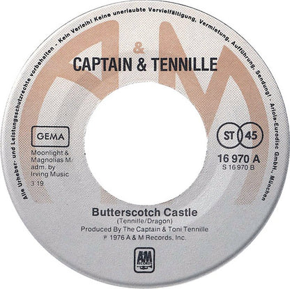 Captain And Tennille : Shop Around  (7", Single)
