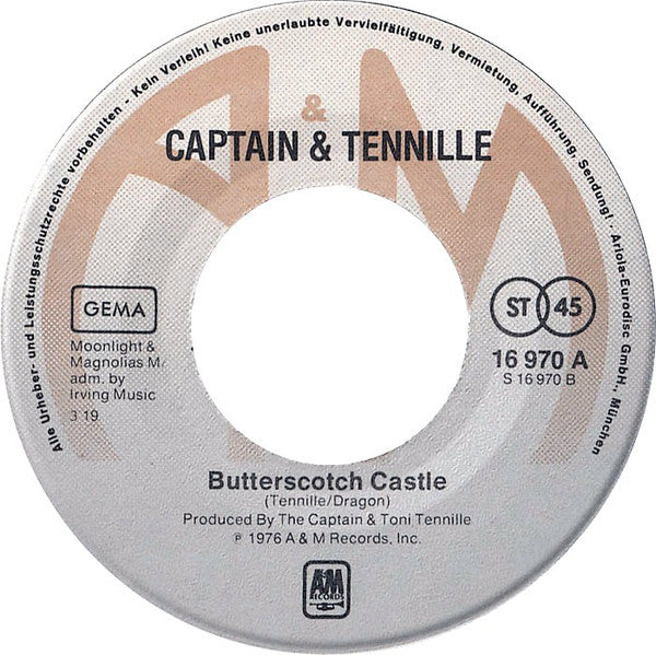 Captain And Tennille : Shop Around  (7", Single)