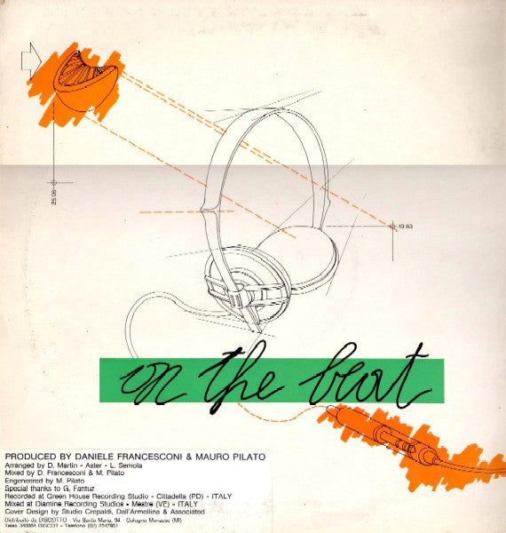 D.F. & Pam : On The Beat (12")