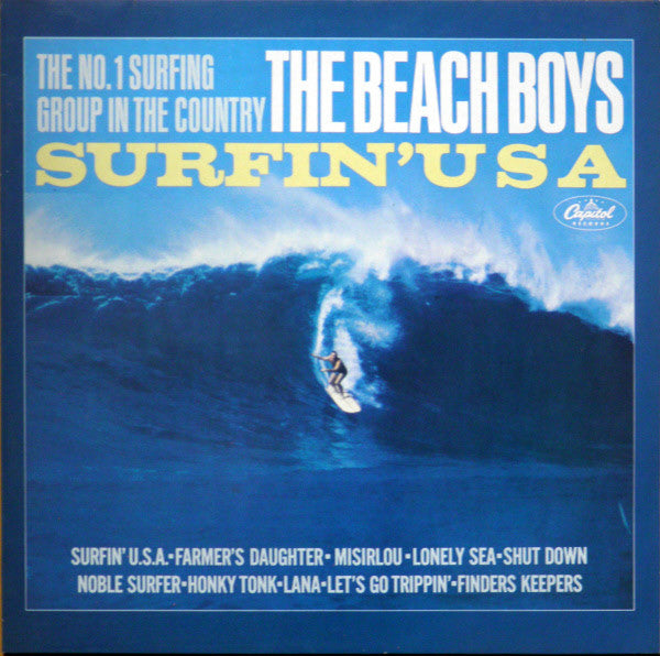 The Beach Boys : Surfin' USA (LP, Album, RE)