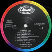 The Beach Boys : Surfin' USA (LP, Album, RE)