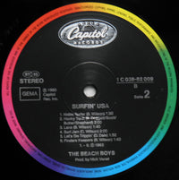 The Beach Boys : Surfin' USA (LP, Album, RE)