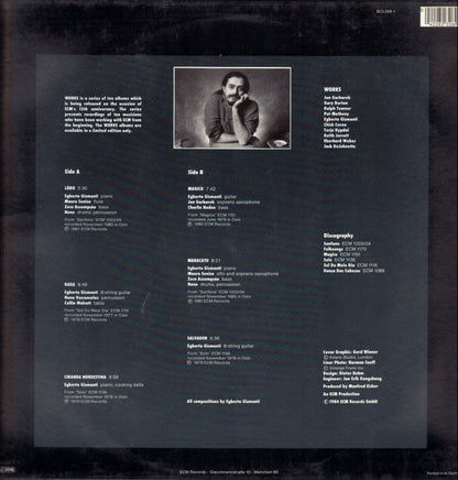 Egberto Gismonti : Works (LP, Comp, Ltd)