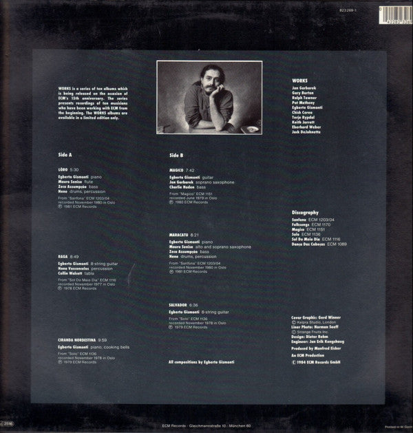 Egberto Gismonti : Works (LP, Comp, Ltd)