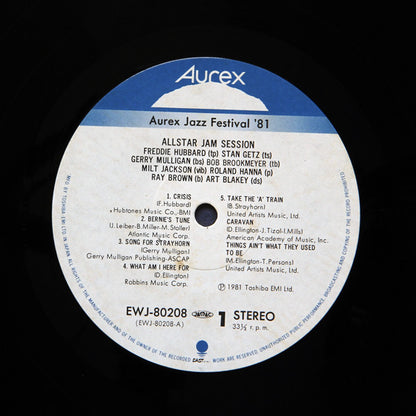 Various : Aurex Jazz Festival '81: AllStar Jam Session (LP, Album)