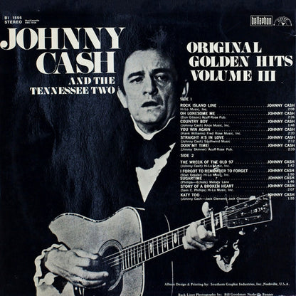 Johnny Cash And The Tennessee Two* : Original Golden Hits Volume III (LP, Comp, RE)
