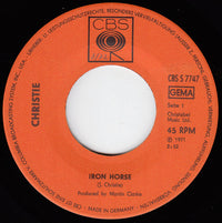 Christie : Iron Horse (7", Single)