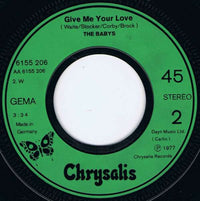 The Babys : Isn't It Time (7", Single)
