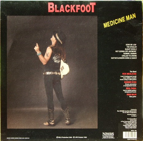 Blackfoot (3) : Medicine Man (LP, Album)
