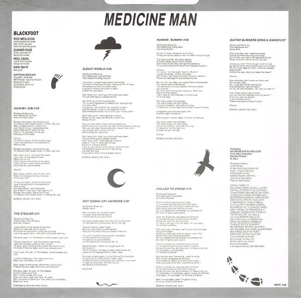 Blackfoot (3) : Medicine Man (LP, Album)