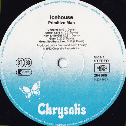 Icehouse : Primitive Man (LP, Album)