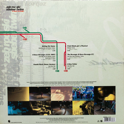 Zeb Roc Ski* & Stieber Twins : B Boys Revenge (12", EP)