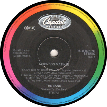 The Band : Moondog Matinee (LP, Album, RE)