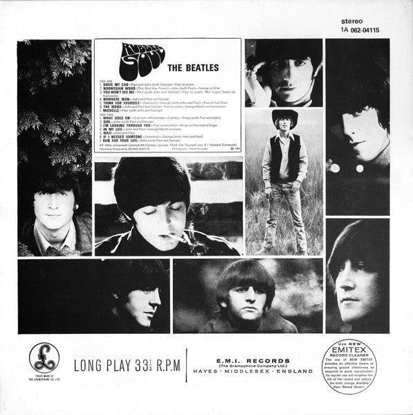 The Beatles : Rubber Soul (LP, Album, RE)