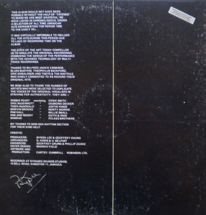 Byron Lee And The Dragonaires & Friends* : Jamaica's Golden Hits (2xLP, Gat)