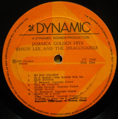 Byron Lee And The Dragonaires & Friends* : Jamaica's Golden Hits (2xLP, Gat)
