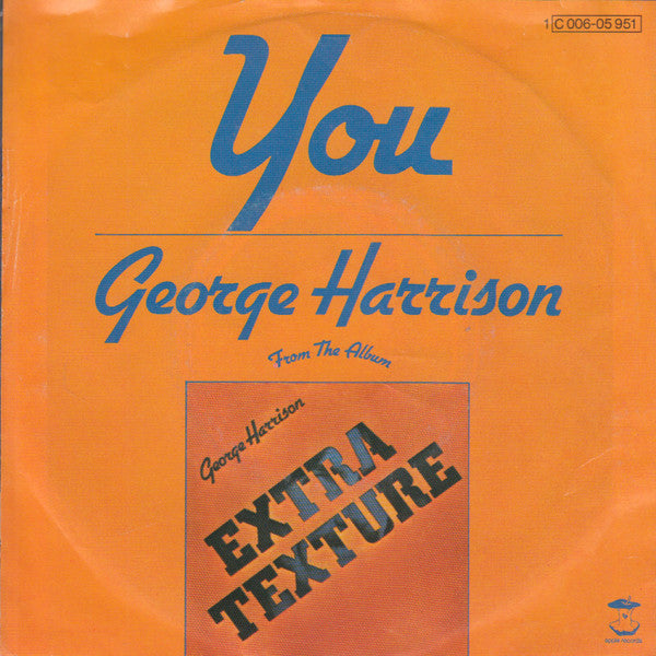 George Harrison : You (7", Single)