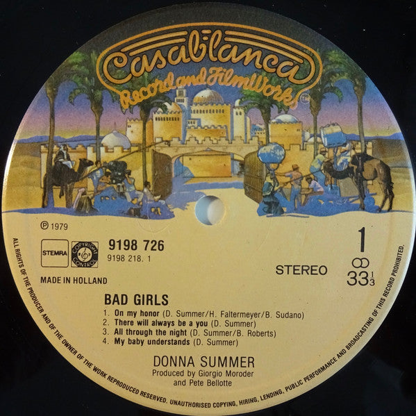 Donna Summer : Bad Girls (2xLP, Album, Gat)