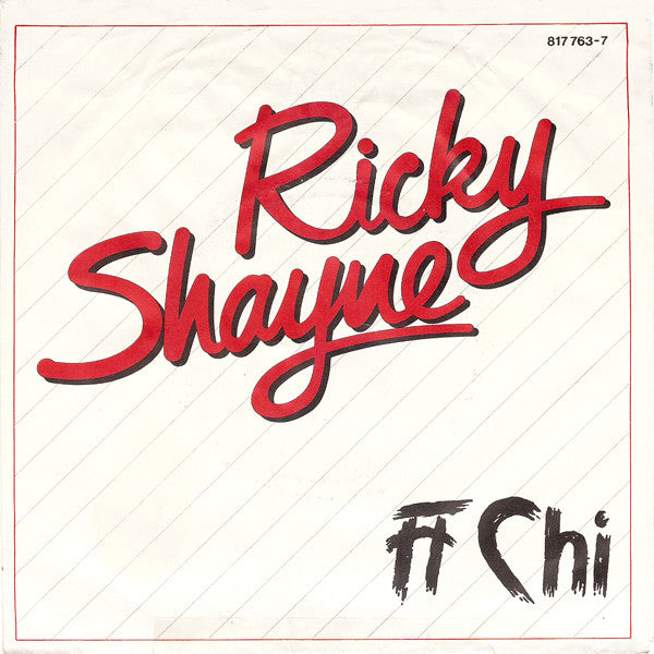 Ricky Shayne : A Chi (7", Single)