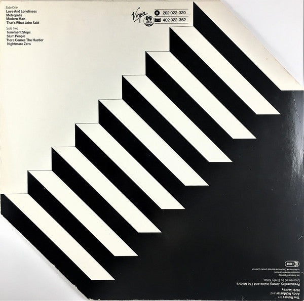 The Motors : Tenement Steps (LP, Album)