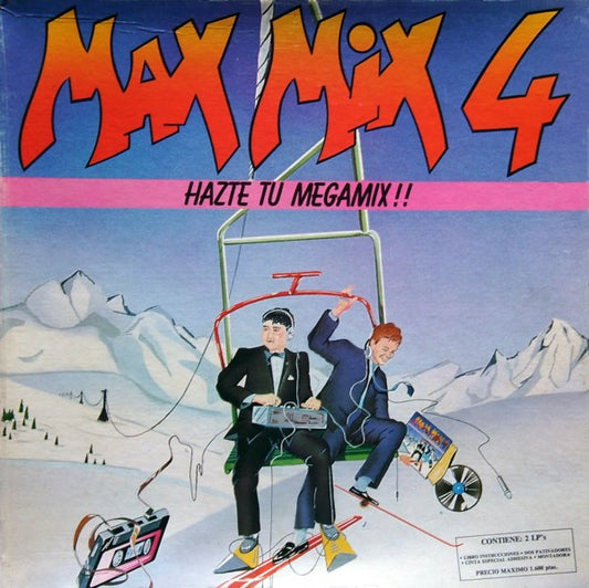 Various : Max Mix 4 (LP, Mixed + LP, Comp, P/Mixed + Box, S/Edition)