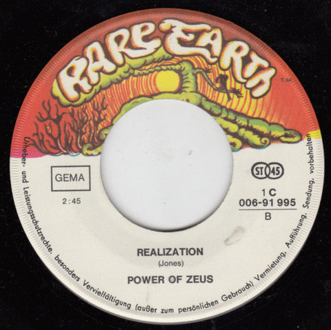 Power Of Zeus : Hard Working Man (7", Single)