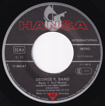 George K Band : Love Me (7", Single)