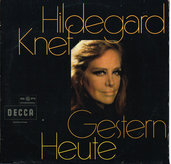 Hildegard Knef : Gestern Heute (LP, Comp, Club, S/Edition)