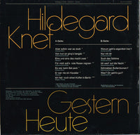 Hildegard Knef : Gestern Heute (LP, Comp, Club, S/Edition)