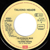 Talking Heads : Road To Nowhere (7", Single)