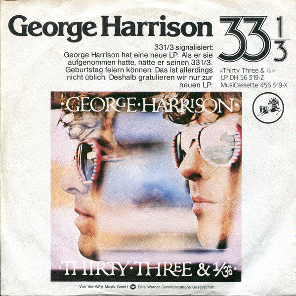 George Harrison : This Song (7", Single)