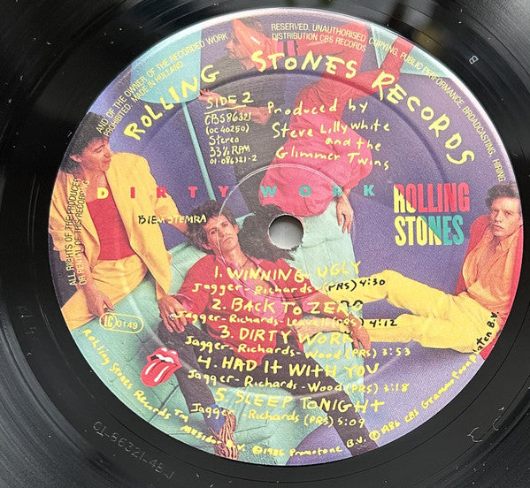 Rolling Stones* : Dirty Work (LP, Album)