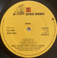 Neil Young With Crazy Horse : Zuma (LP, Album, RE, 2nd)