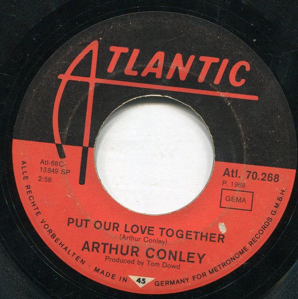 Arthur Conley : Funky Street / Put Our Love Together (7", Single)