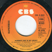 Supermax : Number One In My Heart (7", Single)
