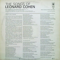 Leonard Cohen : Songs Of Leonard Cohen (LP, Album, RE)
