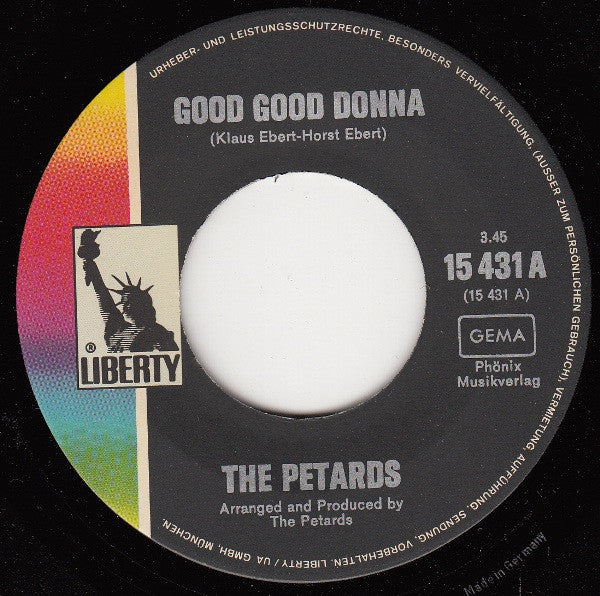 The Petards : Good Good Donna (7", Single)