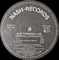 Alex Oriental Experience : Live! (LP, Album)