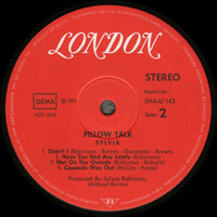Sylvia* : Pillow Talk (LP, Album)